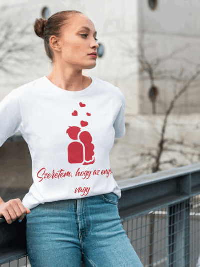 Szeretem, hogy az enyém vagy póló